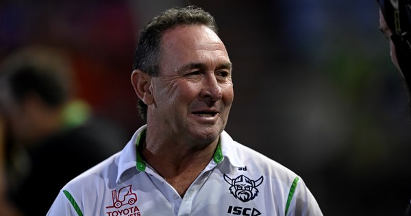 Sticking on: Ricky Stuart extends coaching contract with Raiders