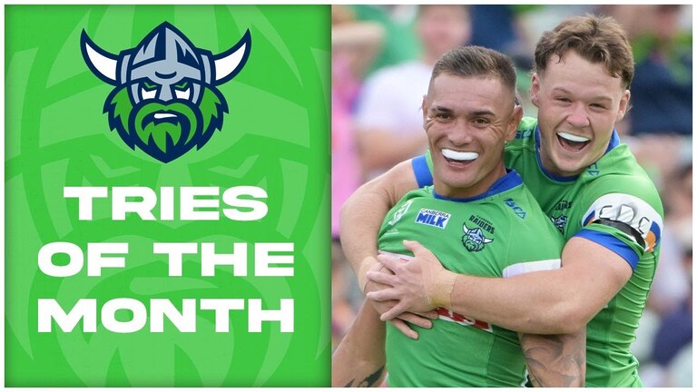 Canberra Raiders Top Tries of April | NRL 2024