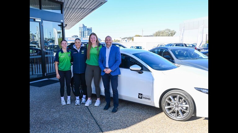 Raiders NRLW team receive support from Mazda Belconnen