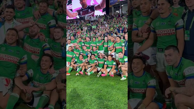 This team 💚 #WeAreRaiders