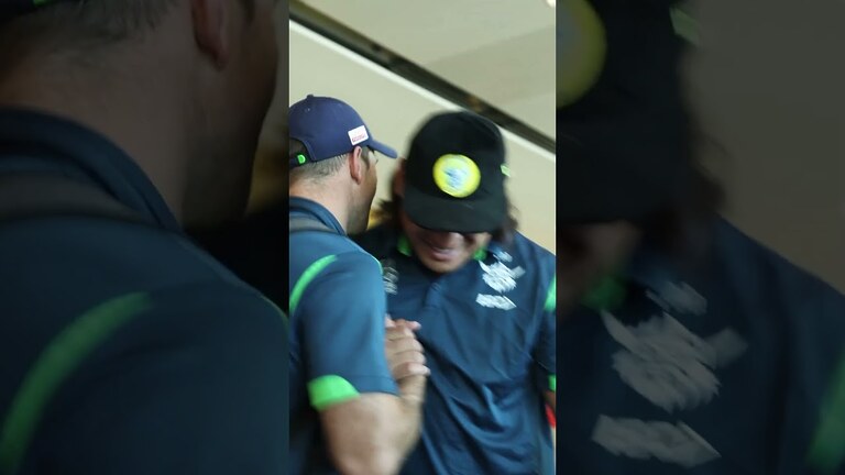 VIDEO: Touched down in Brisbane #WeAreRaiders #NRL #CanberraRaiders