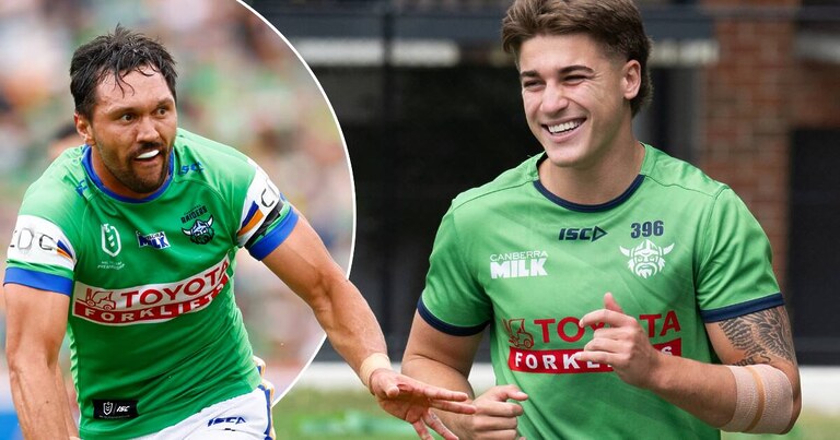 Young gun's NRL future still bright despite Rapana's return: Raiders