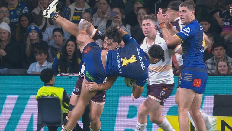 Kotoni Staggs facing sanction after being put on report in Brisbane's win over the Eels