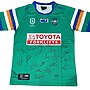 Canberra Raiders Team Signed 2024 Home Jersey with COA *WOW*