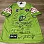 Canberra Raiders Signed 30th anniversary Jersey