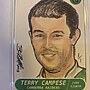 2013 Canberra Raiders Sketch Card 1/1 Terry Campese Card Stephen Burkett