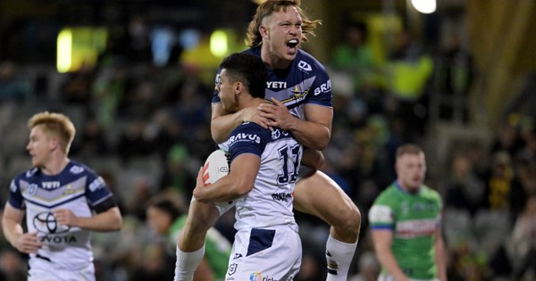 Cowboys power past Raiders in Canberra