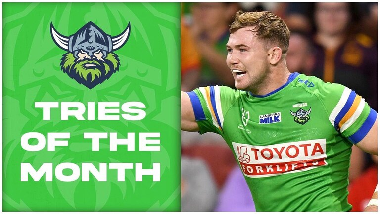 VIDEO: Canberra Raiders Top Tries of May