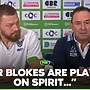Ricky BAFFLED how Raiders came away with a win 🏆 | Canberra Press Conference | Fox League