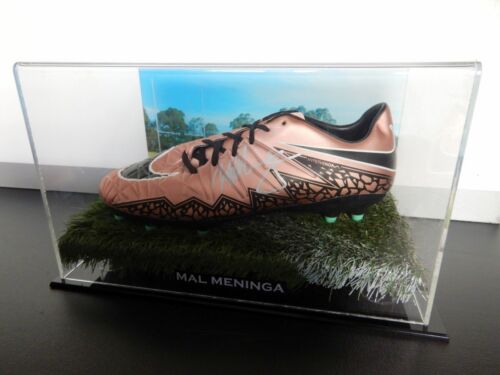 Signed Mal Meninga NRL boot with COA proof.
