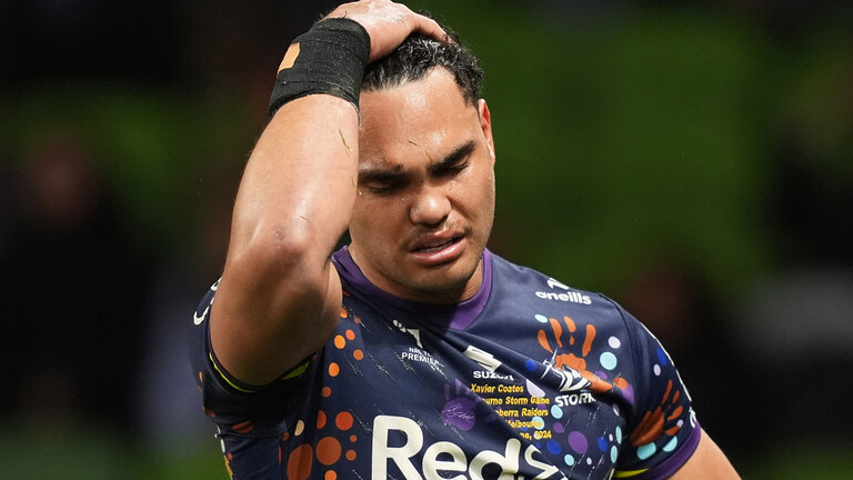 Xavier Coates out of Origin decider after Storm confirm two-month injury absence