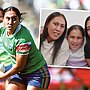 'I didn't know I was pregnant until the day I had her': why it's all about family at the Raiders