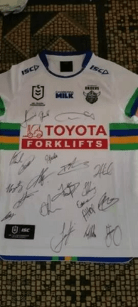 Canberra Raiders Signed Jersey 2024 - We offer Lay-by