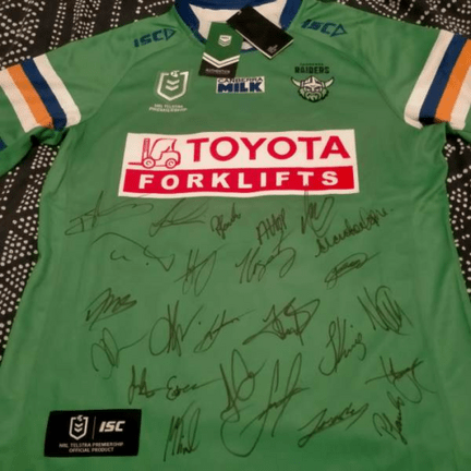 Canberra Raiders Signed Jersey 2024 - We offer lay-by