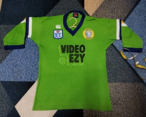 Canberra Raiders Vintage Canterbury Rugby League Jersey Shirt NSWRL NRL AFL ARL