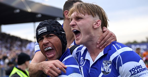 Captain Crichton stands tall as Bulldogs down Raiders