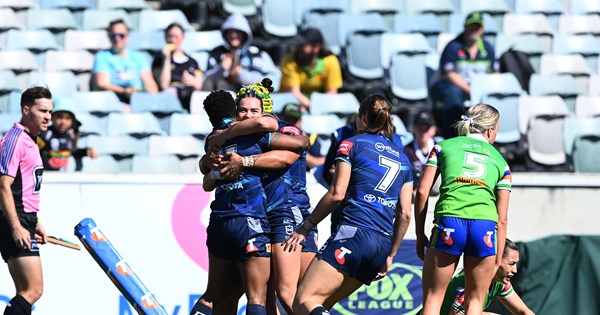 Cowboys survive scare to down Raiders in Canberra