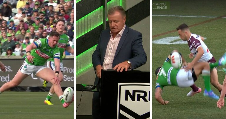 NRL concedes Raiders dudded by the 'only option' that was wrong