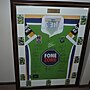 CANBERRA RAIDERS 2004 SIMON WOOLFORDS MATCH JERSEY SIGNED BY 19 PLAYERS  FRAMED