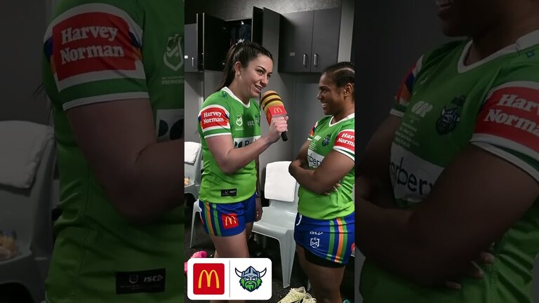 VIDEO: NRLW Macca's Mic v Tigers