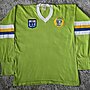 Rare Vintage NSWRL Canberra Raiders NRL Long Sleeve Jersey Rugby League Lime XL