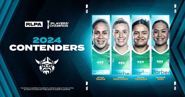 Contenders confirmed for NRLW 2024 Players' Champion award