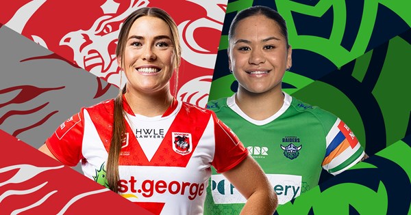 Dragons v Raiders: Berry catches fire; Canberra  deaLt forward blow