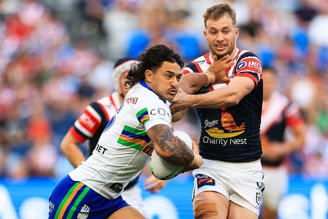 Gutsy Raiders claim 14-12 win over Roosters as Rapana injured