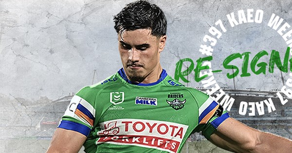 Kaeo Weekes Re-Signs with the Raiders