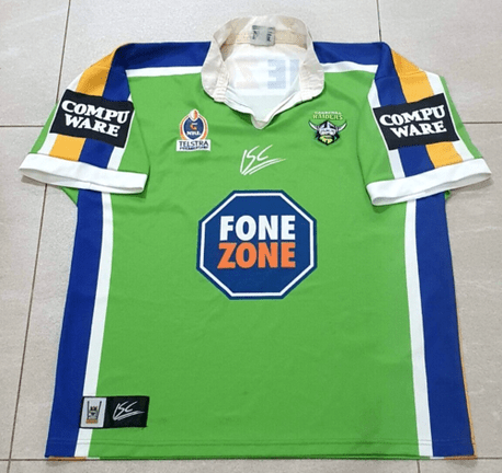 Canberra Raiders jersey shirt rugby league  Brisbane Broncos Queensland Dolphins