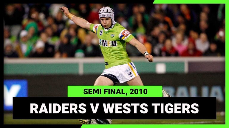 NRL Finals Flashback | Canberra Raiders v Wests Tigers | Semi Final, 2010