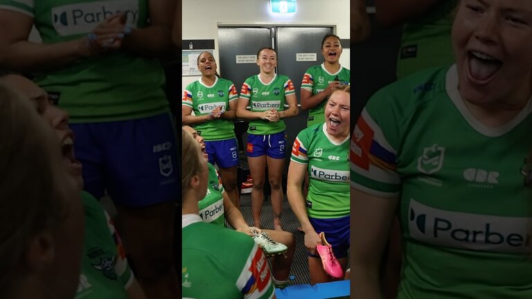 Winners are grinners! #WeAreRaiders #NRLW