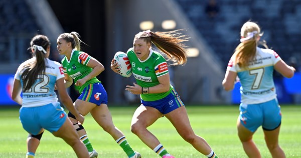 Five Raiders nominated for NRLW Dally M Team of the Year