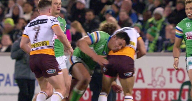 Raiders star got 'death threats' after that crunching Reece Walsh tackle