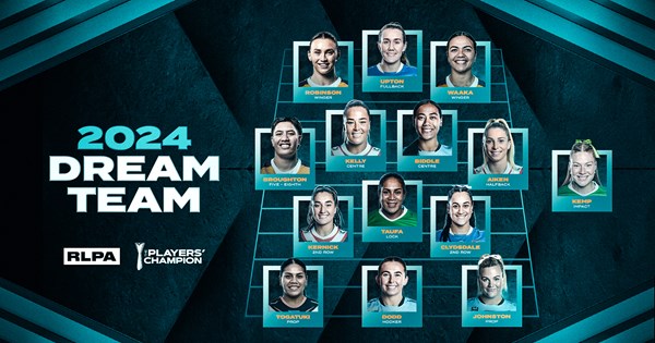 Taufa and Kemp named in RLPA 2024 Players’ Dream Team