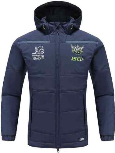 Canberra Raiders 2023 NRL Mens Padded Hoody Jacket Sizes S-5XL BNWT