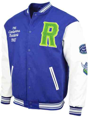 Canberra Raiders NRL Mens Varsity Jacket Sizes S-7XL BNWT