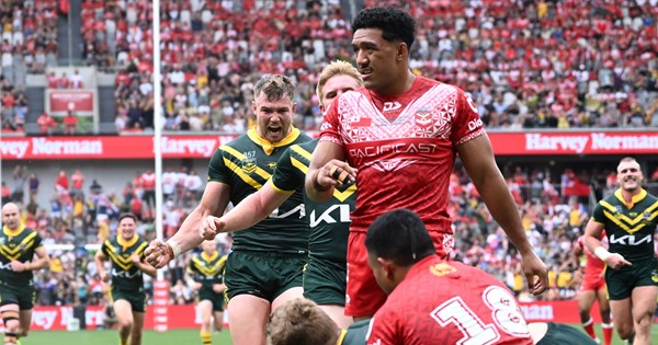 Kangaroos hold off Tonga to claim Pacific Cup title