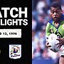 Canberra Raiders v Sydney City Roosters | Round 13, 1996 | Classic Match Highlights