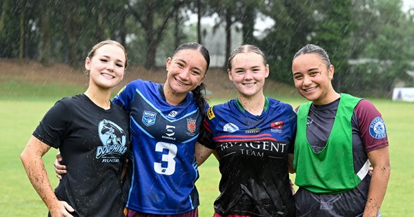 Raiders and Monaro Lisa Fiaola Cup squads join forces at training