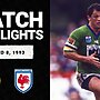 Eastern Suburbs Roosters v Canberra Raiders | Round 8, 1993 | Classic Match Highlights