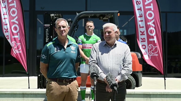 VIDEO: Furner and Takacs on Forklifts sponsorship extension