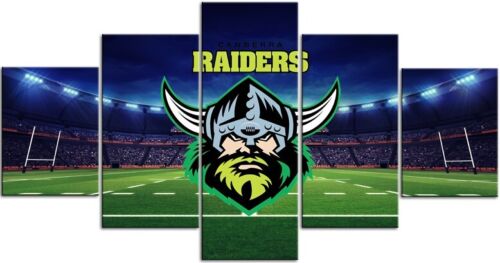 NRL  New Canberra Raiders Canvas Print  wall art Home Decor