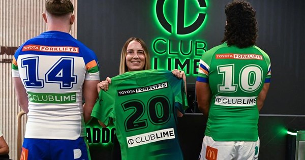 Club Lime raise partnership with Raiders to complete NRL apparel branding