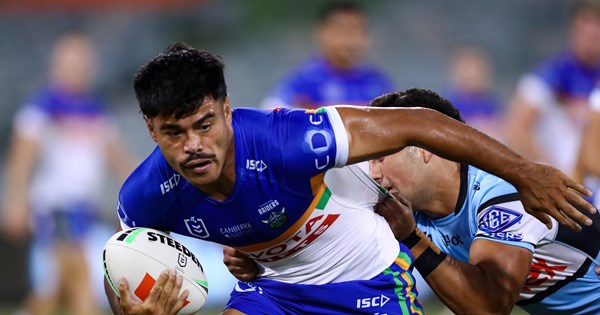 Raiders fall to Sharks in second Pre-Season Challenge match