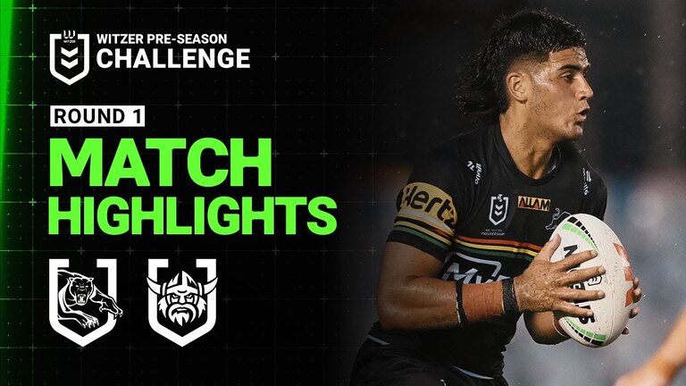 NRL Match Highlights 2025 | Panthers v Raiders | Pre-Season, Week 1