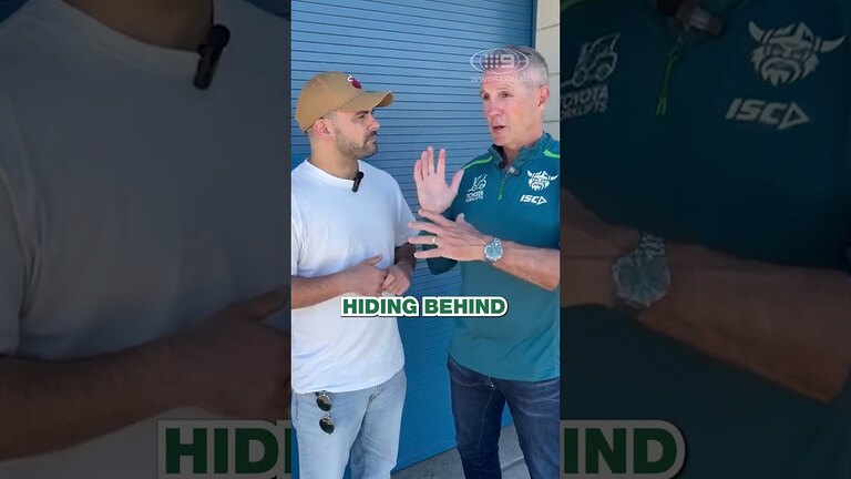 VIDEO: Raiders CEO Don Furner has responded to last night's altercation. 🗣️#9WWOS #NRL #shorts