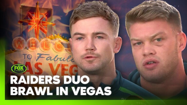 VIDEO: The NRL's biggest FEAR? -  Raiders stars left "embarrassed" after Las Vegas melee 🥊 | Fox League