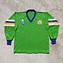 Vintage 90s Canberra Raiders Jersey L Green NSWRL Peerless Football Rugby NRL