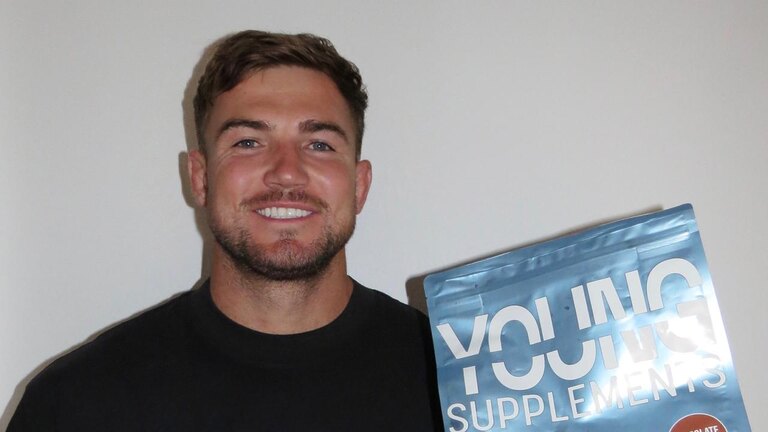 Raiders star Hudson Young is turning a career-defining moment into a thriving supplements business